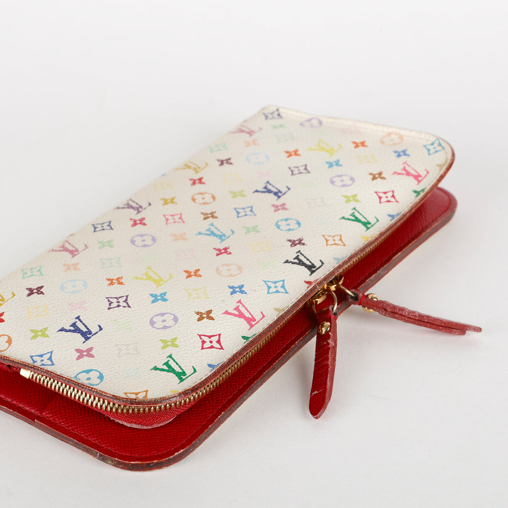 Insolite Wallet, White Multicolor