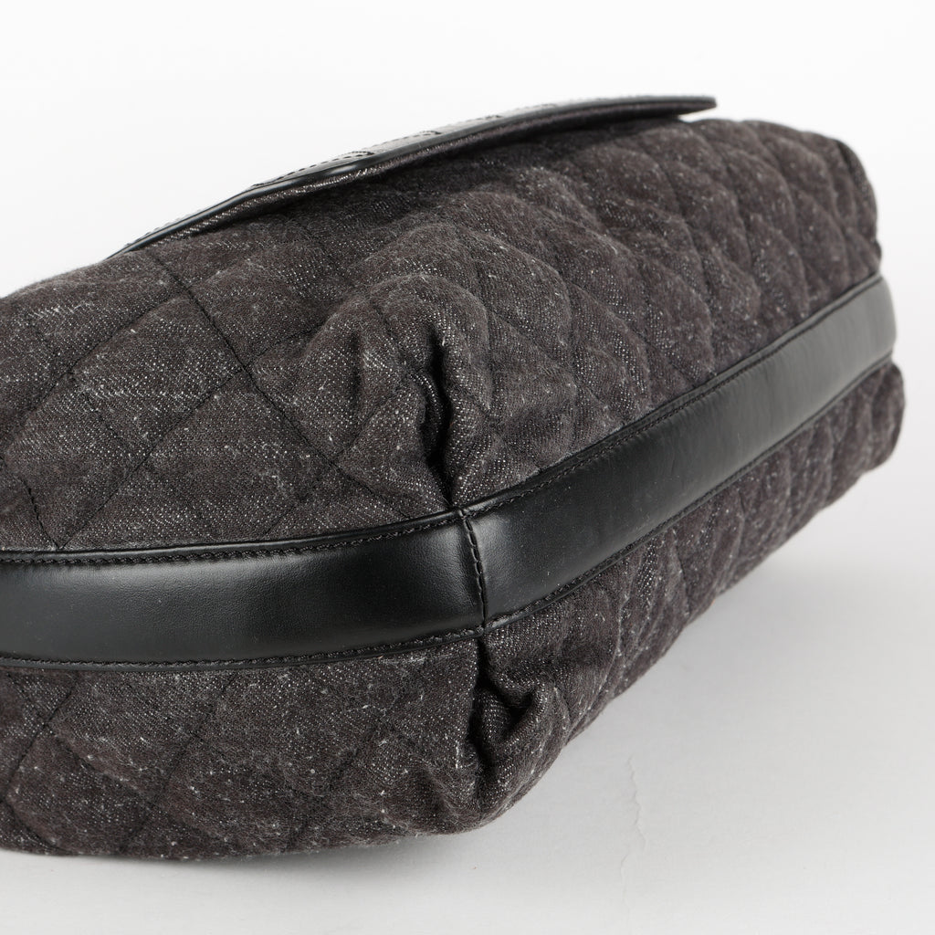 Urban Mix Tote, Black Denim