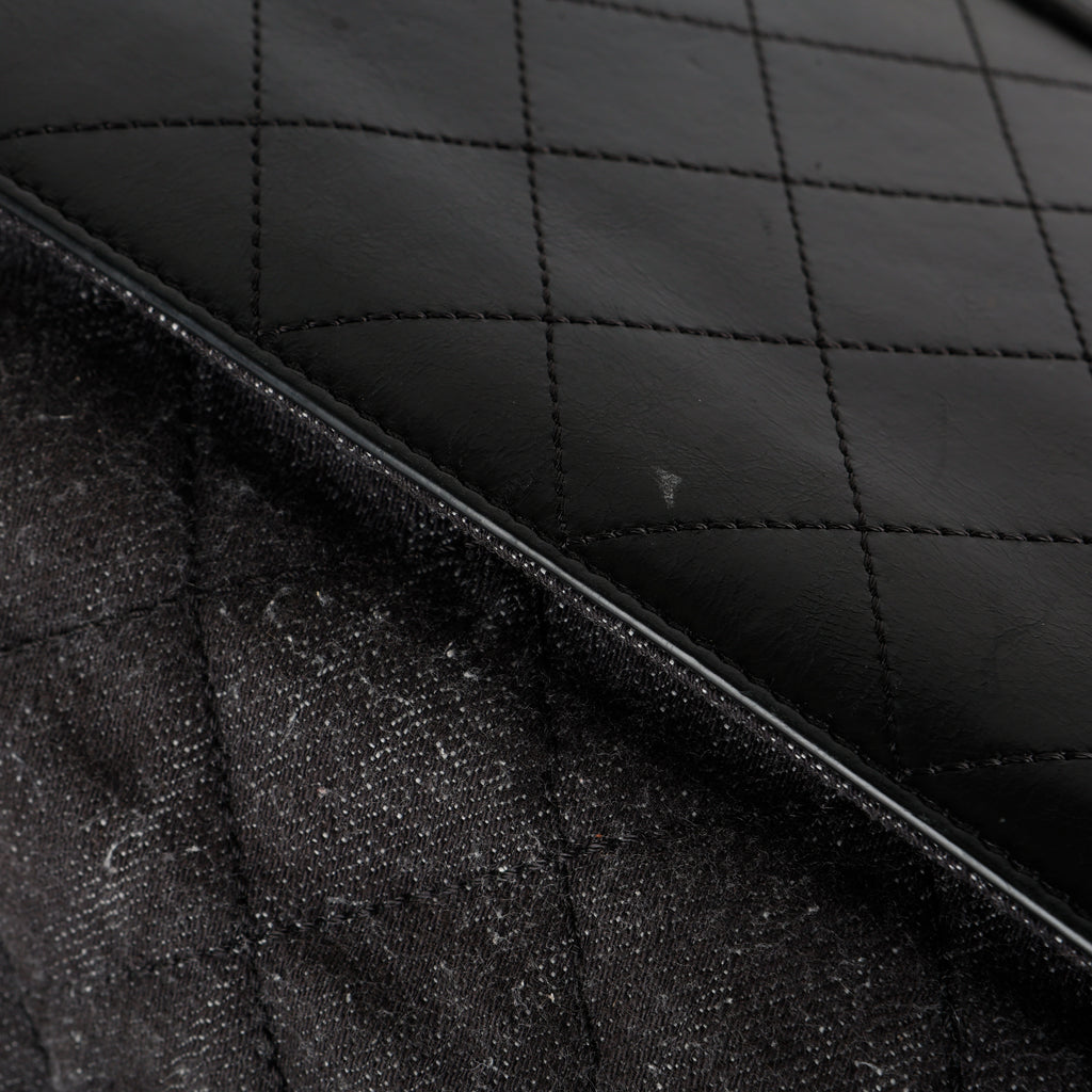 Urban Mix Tote, Black Denim