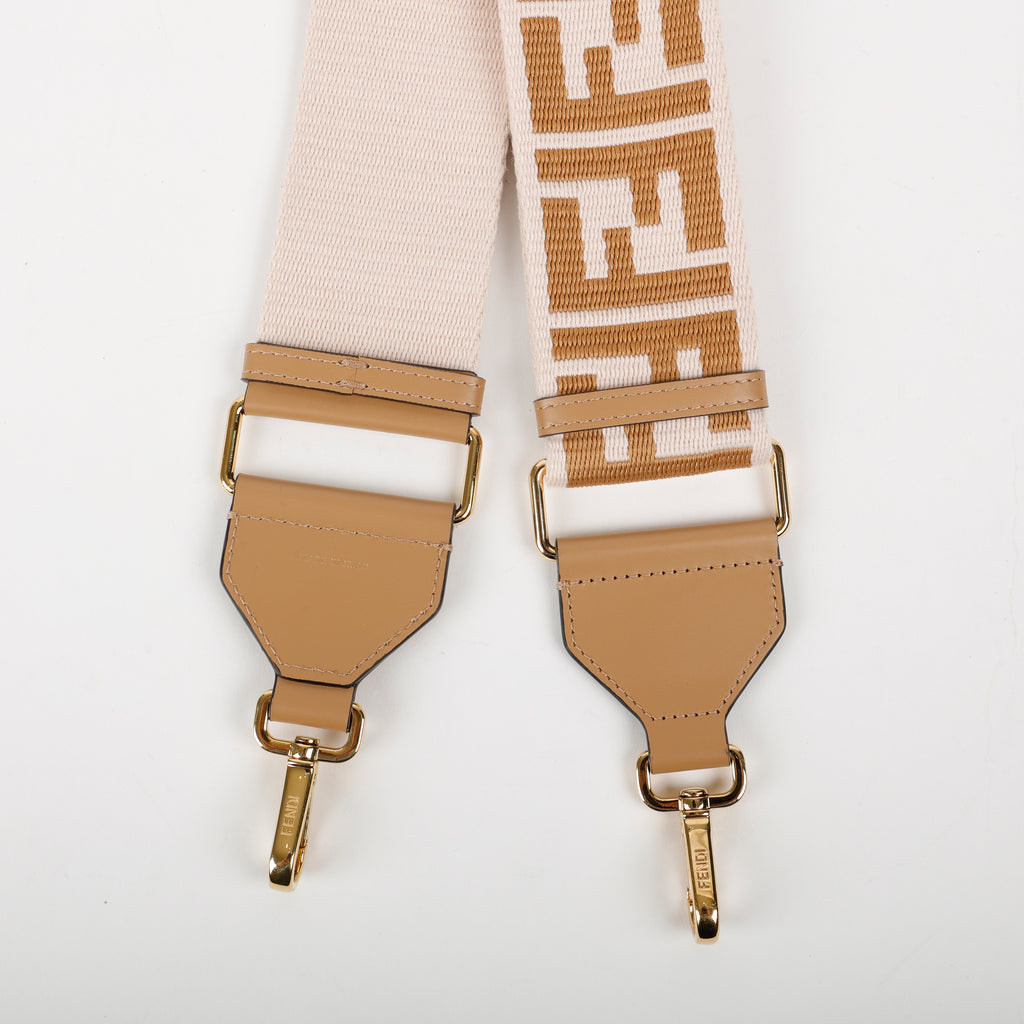 Ribbon King 1974 Adjustable Strap You, Cream/Brown