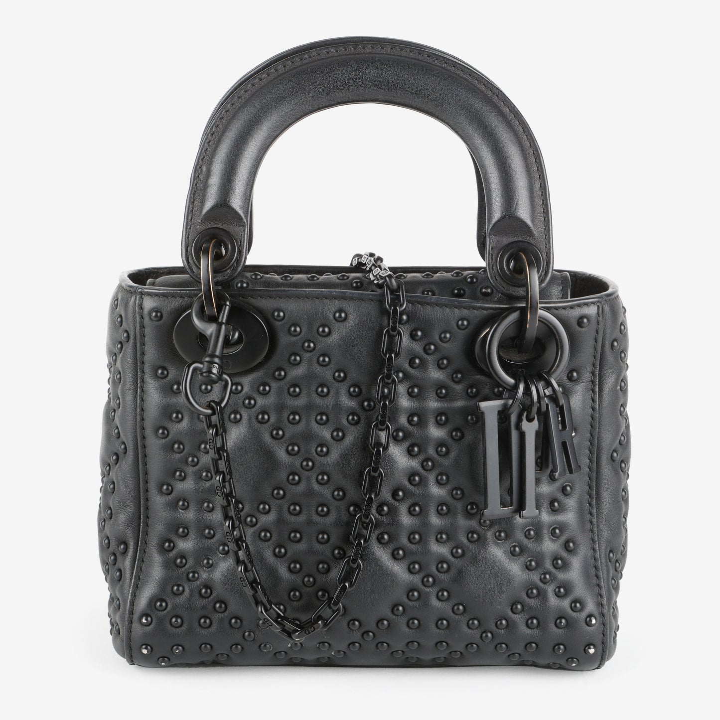 Mini Studded Cannage Lady Dior