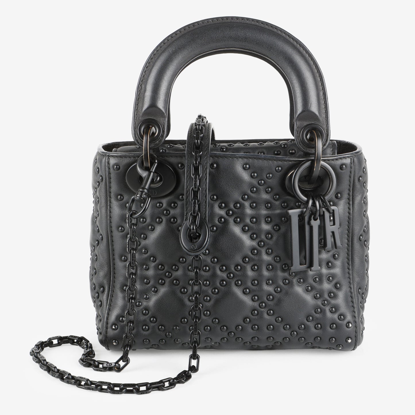 Mini Studded Cannage Lady Dior