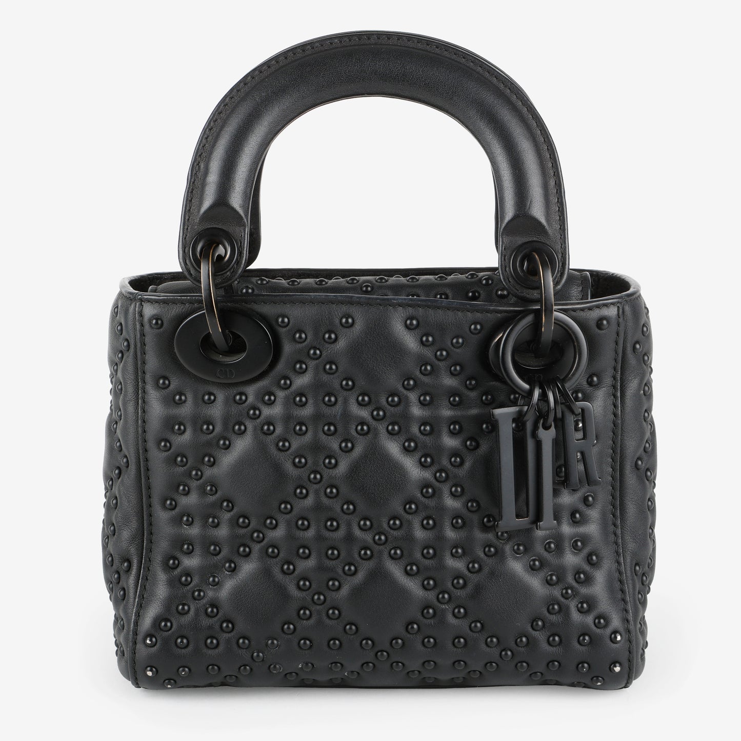 Mini Studded Cannage Lady Dior