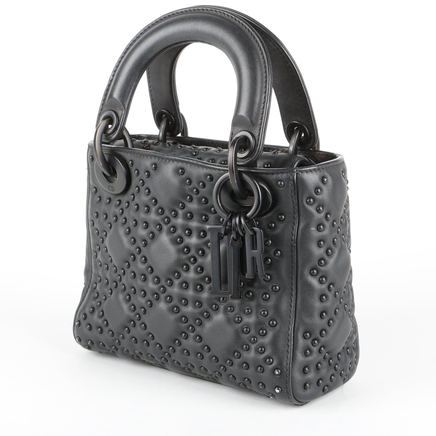 Mini Studded Cannage Lady Dior