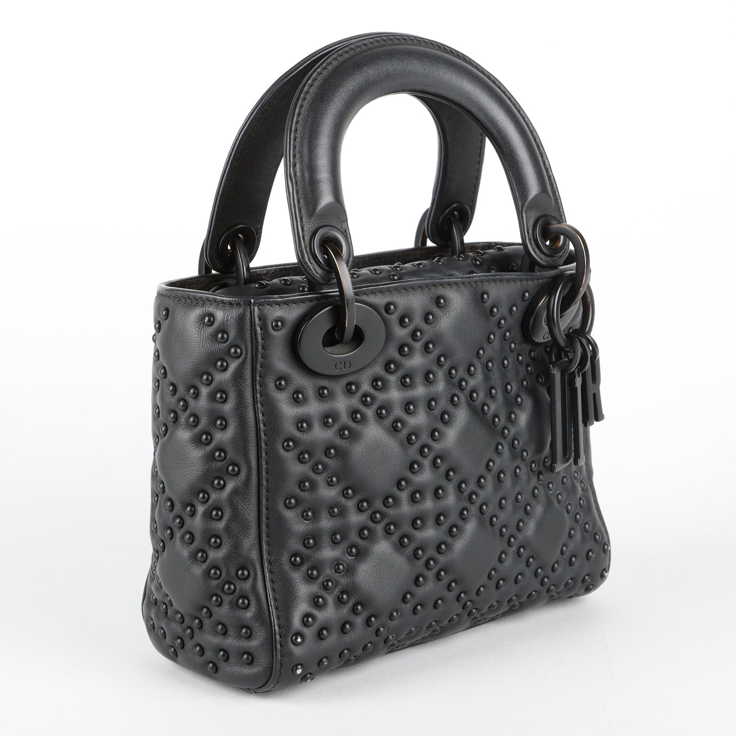 Mini Studded Cannage Lady Dior