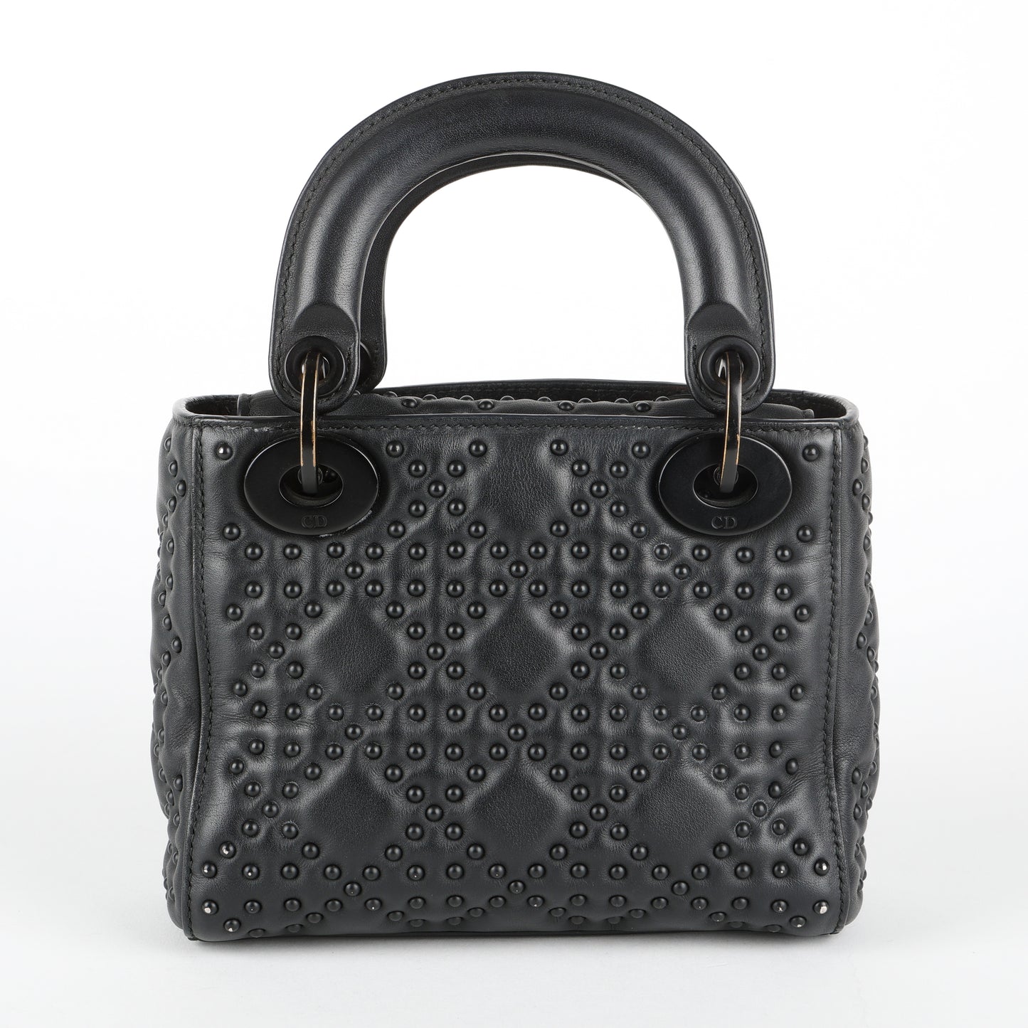 Mini Studded Cannage Lady Dior