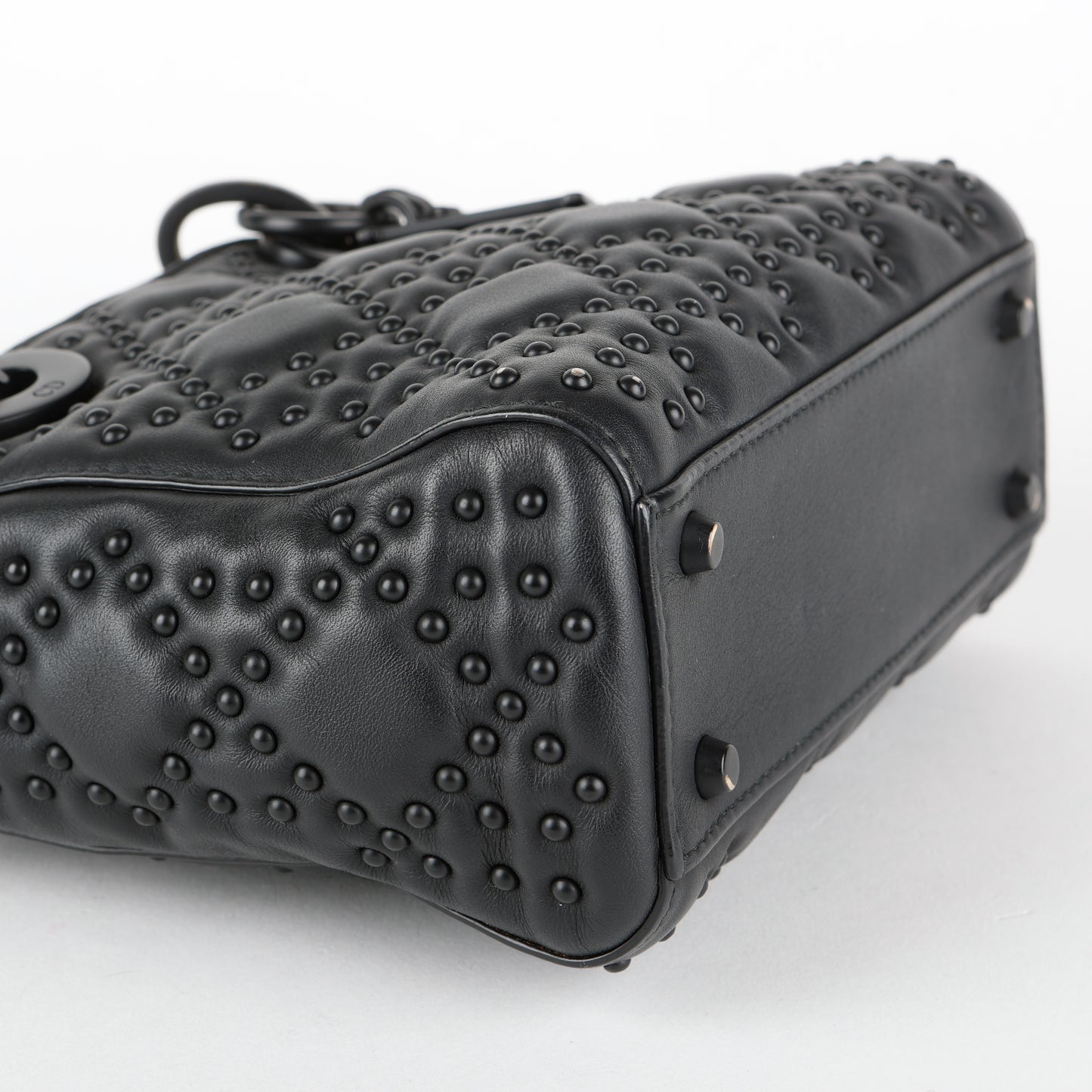 Mini Studded Cannage Lady Dior
