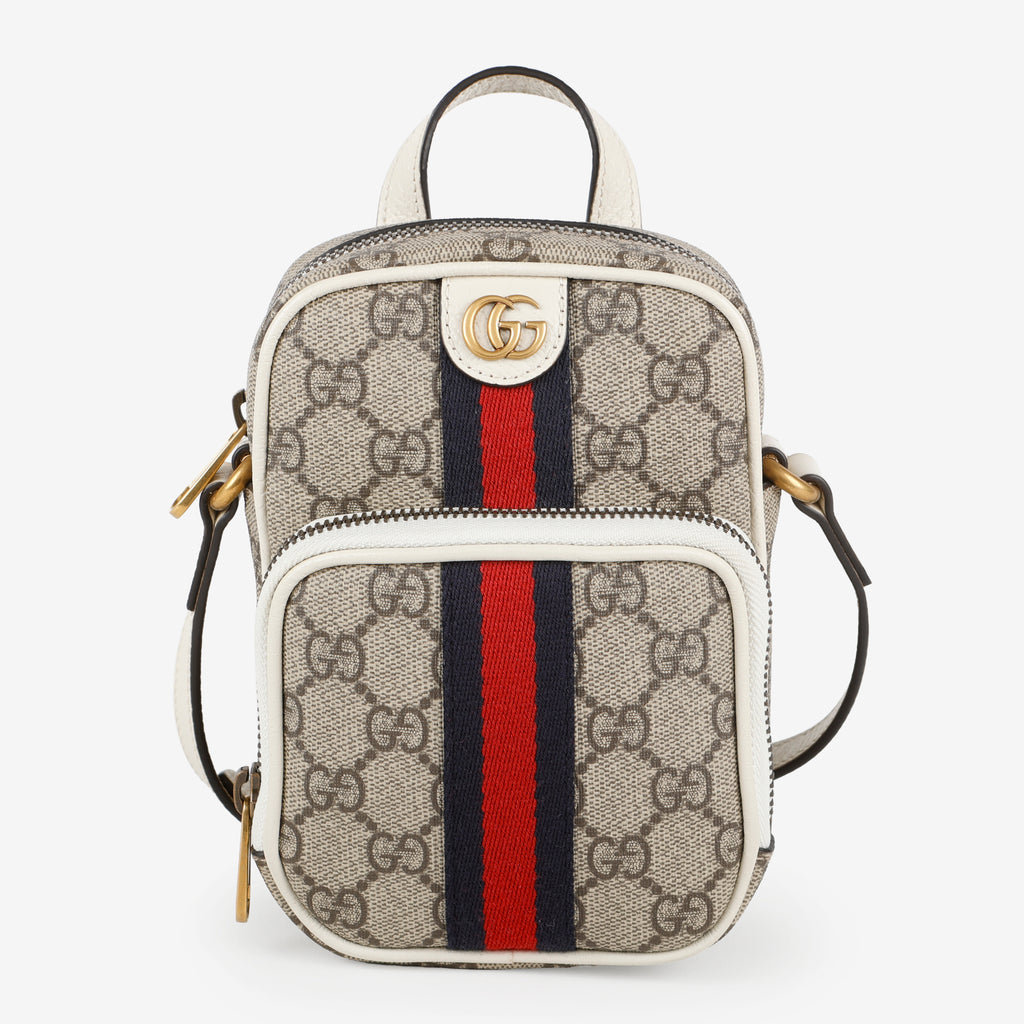 Mini Supreme Web Crossbody, Mystic White