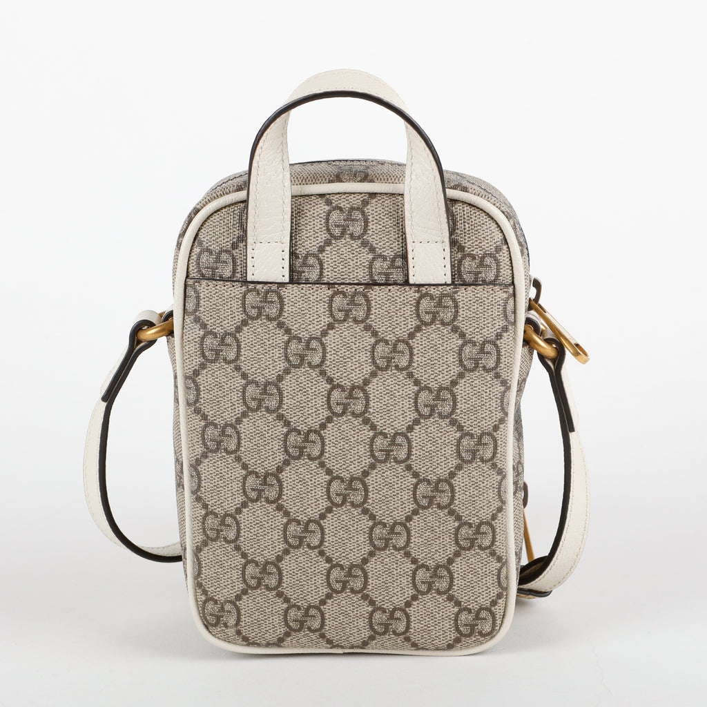 Mini Supreme Web Crossbody, Mystic White