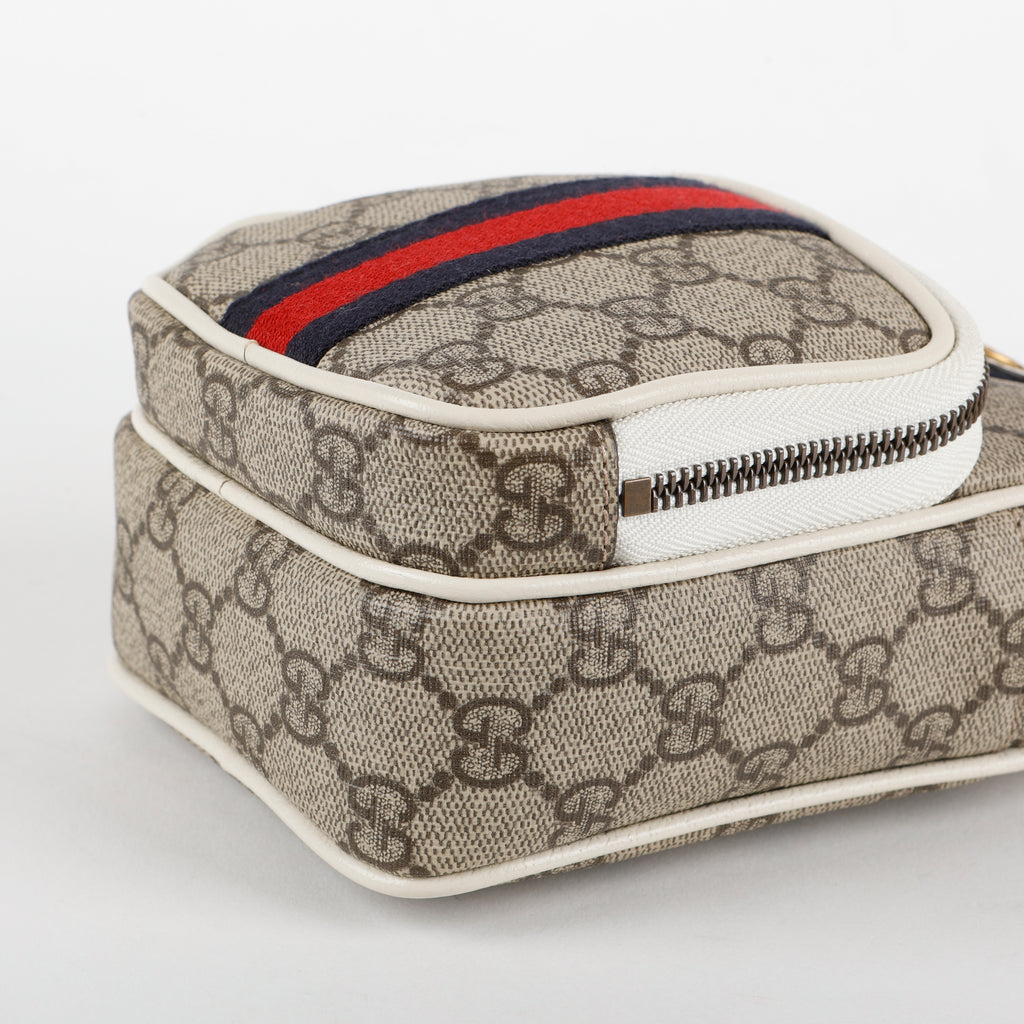 Mini Supreme Web Crossbody, Mystic White