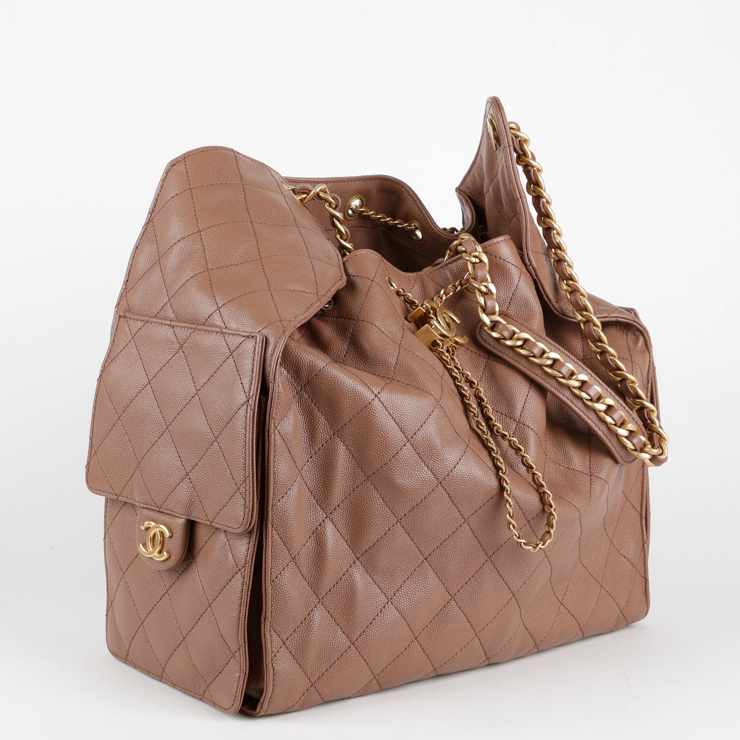 Medium 25, Light Brown Caviar