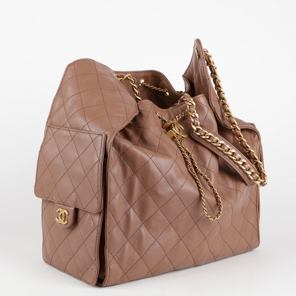 Medium 25, Light Brown Caviar