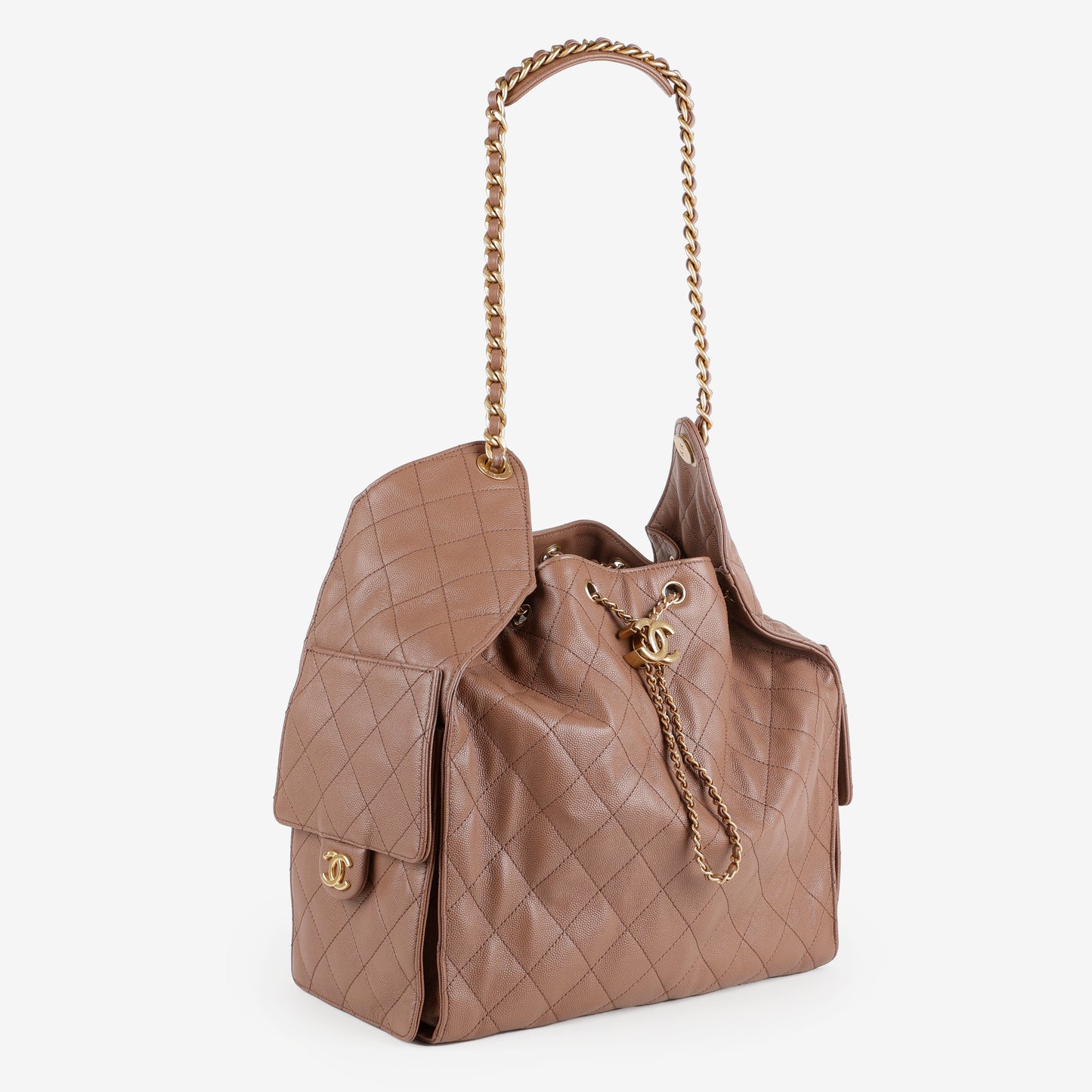 Medium 25, Light Brown Caviar