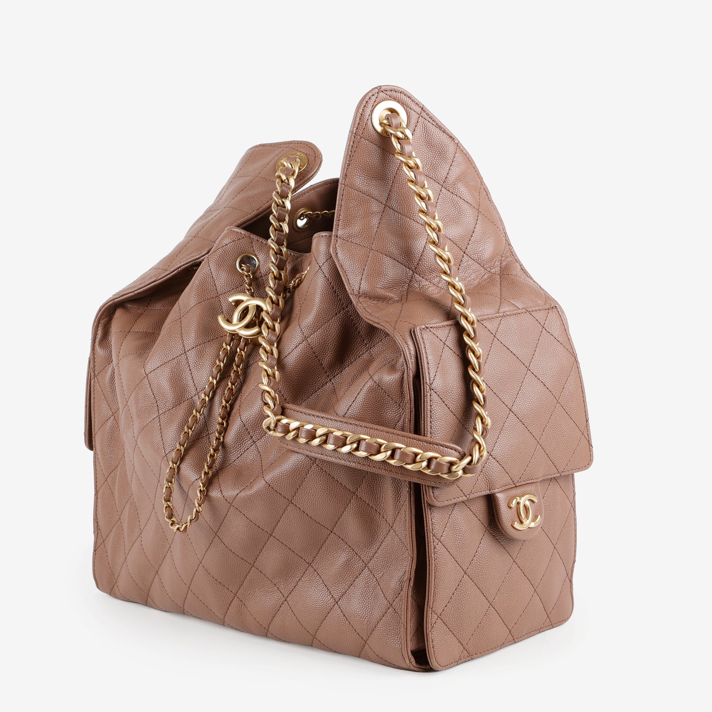 Medium 25, Light Brown Caviar