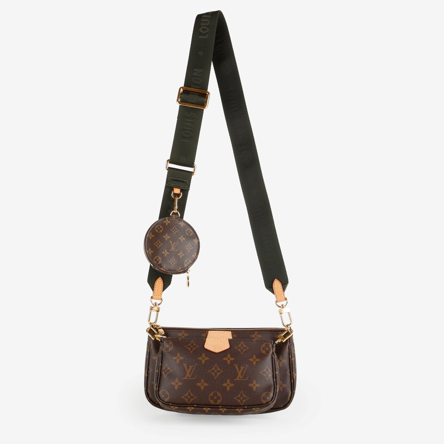 Multi Pochette Accessoires, Monogram/Khaki