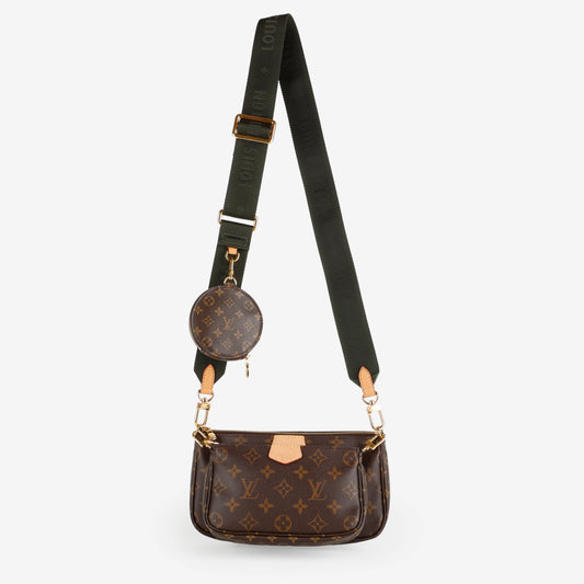 Multi Pochette Accessoires, Monogram/Khaki