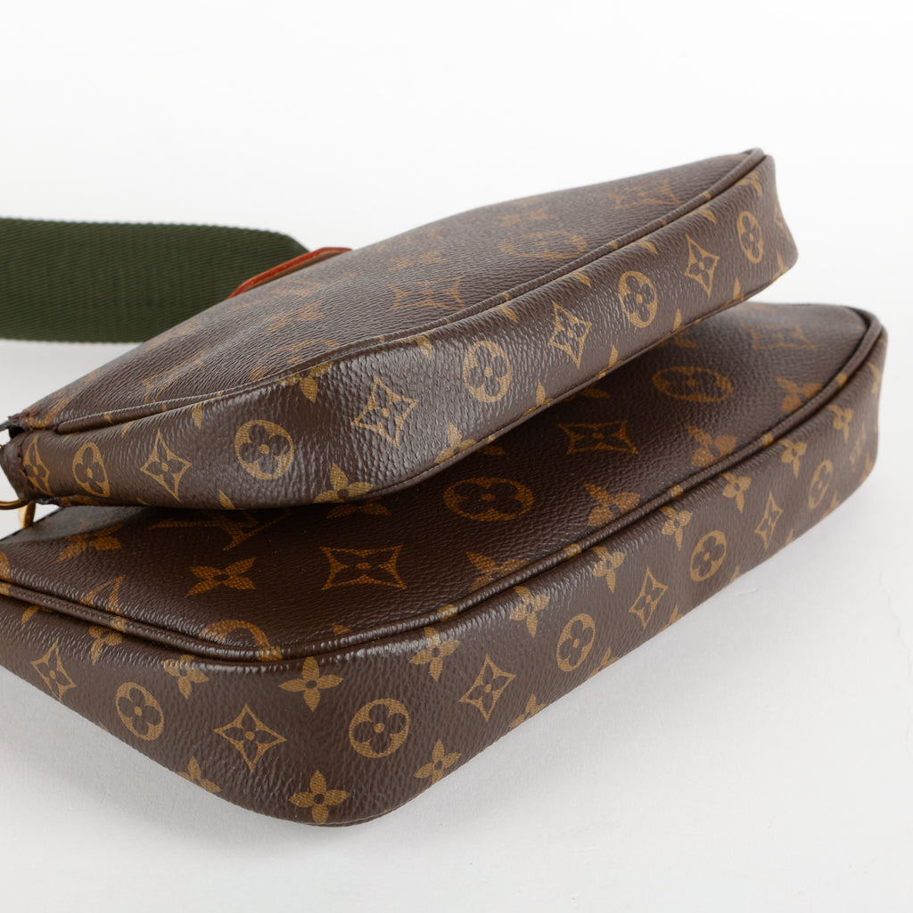 Multi Pochette Accessoires, Monogram/Khaki