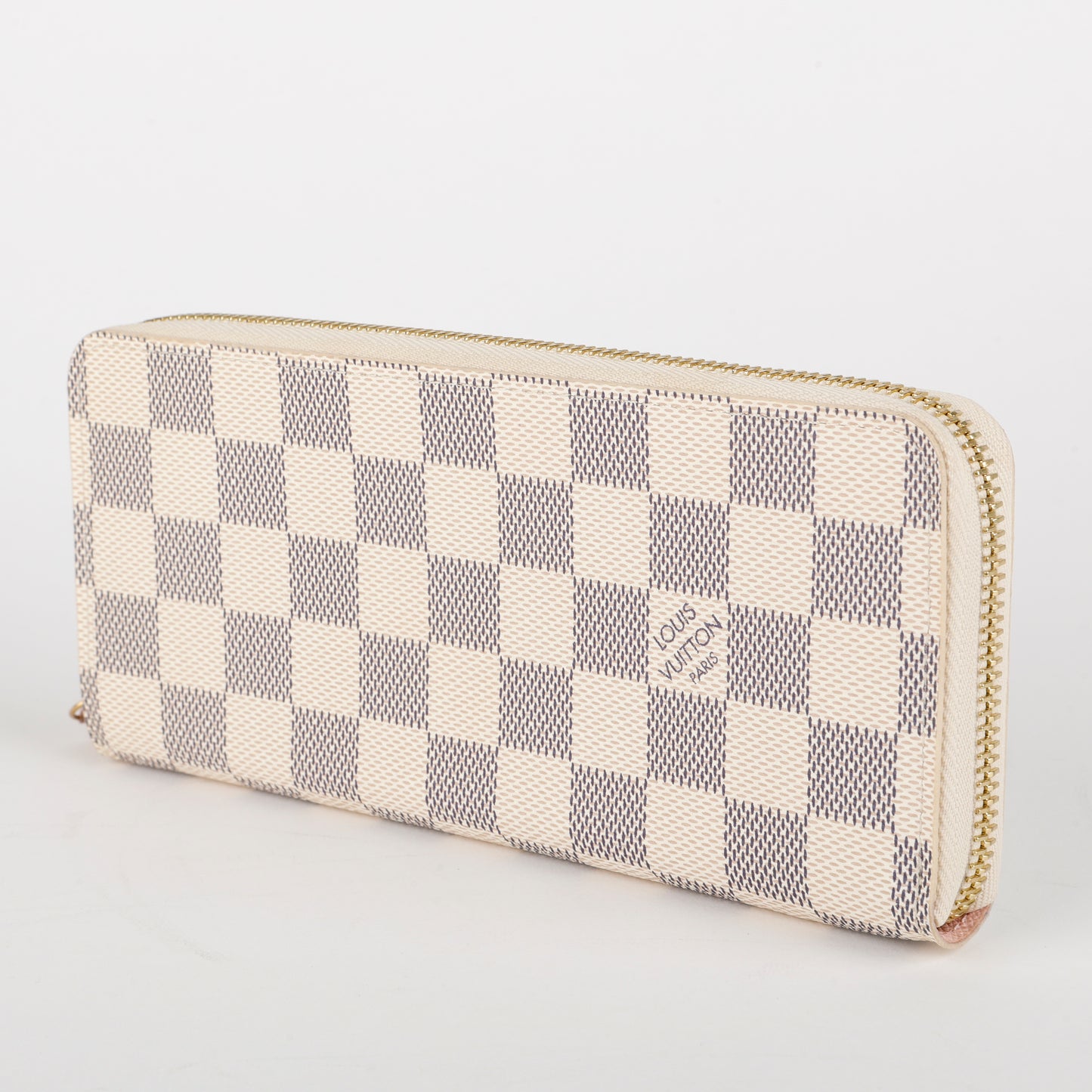 Clemence Wallet, Damier Azur