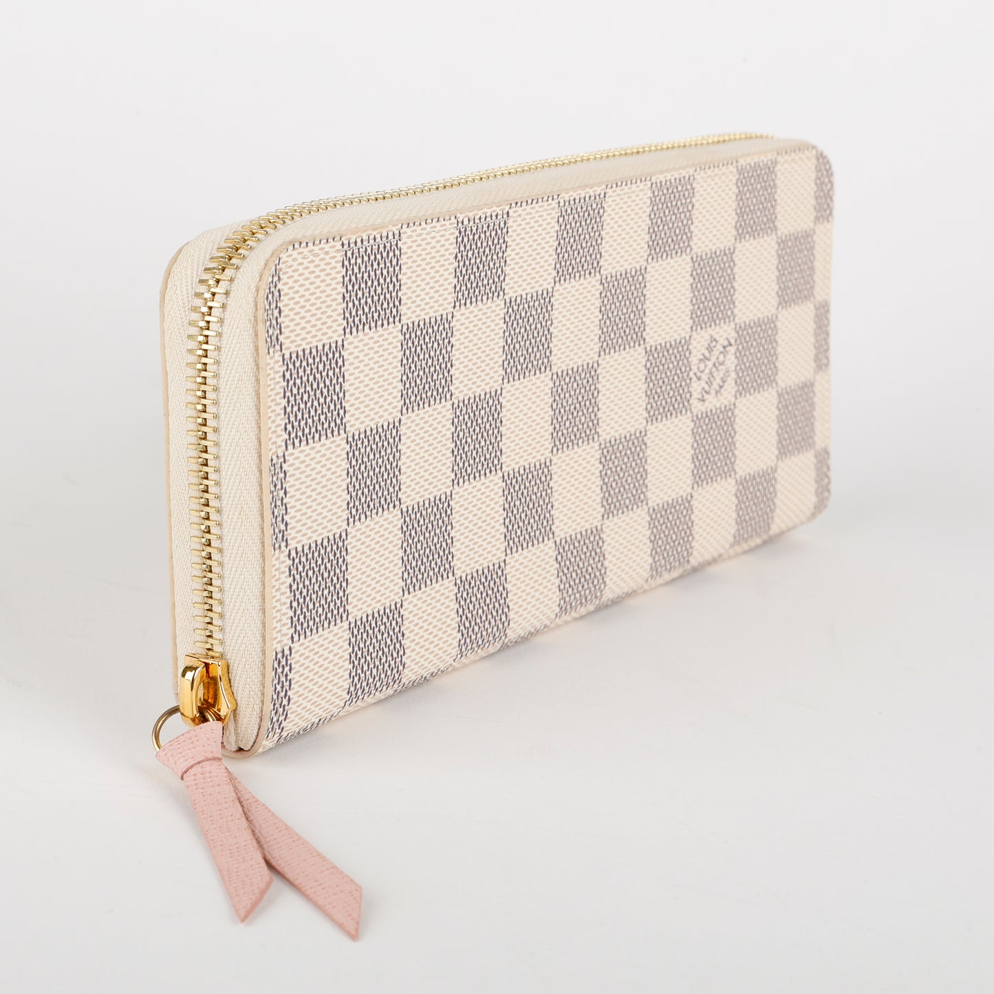 Clemence Wallet, Damier Azur