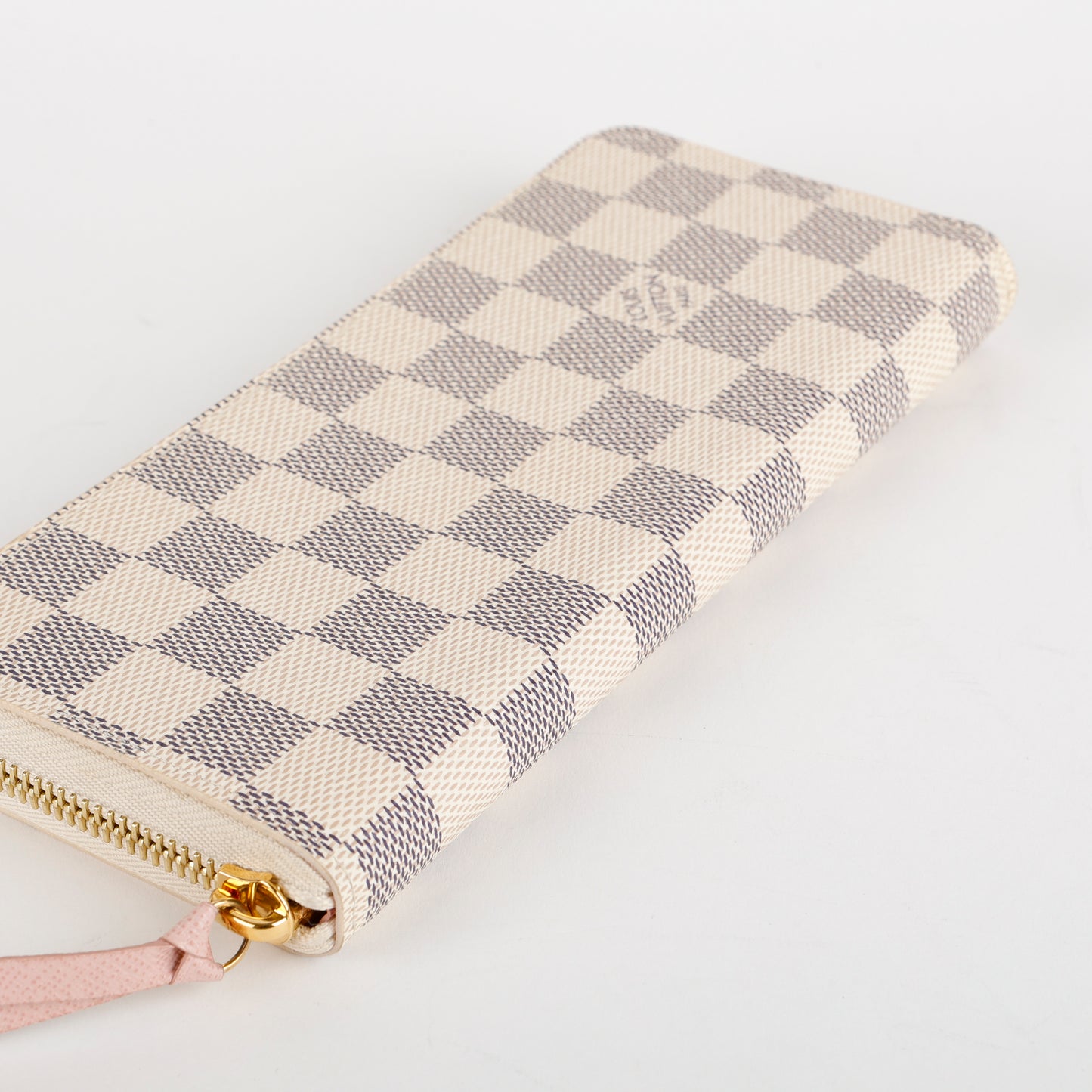 Clemence Wallet, Damier Azur