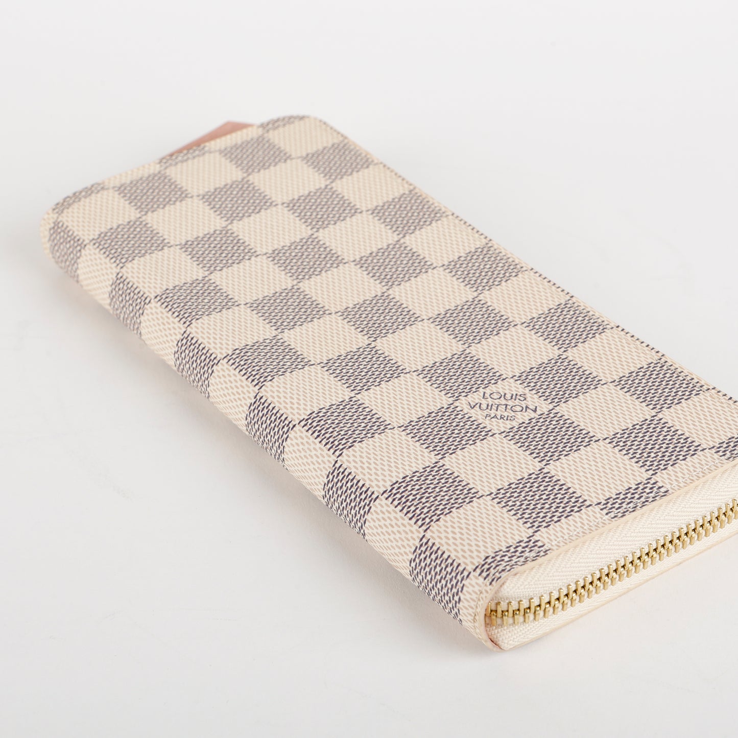 Clemence Wallet, Damier Azur
