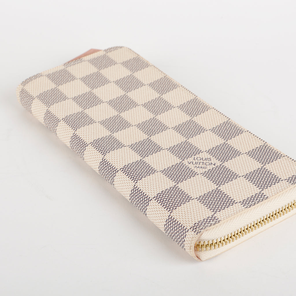 Clemence Wallet, Damier Azur