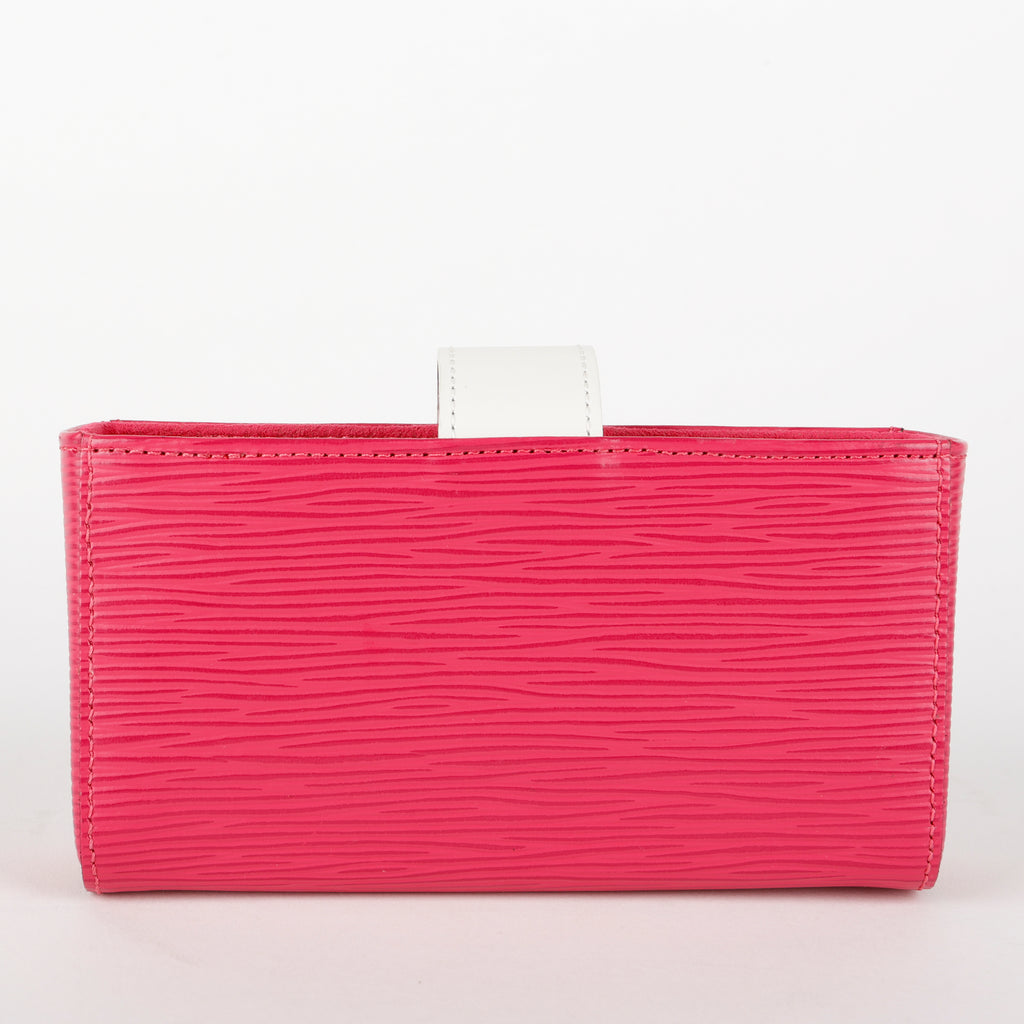 Tribal Mask Case, Fuchsia Epi