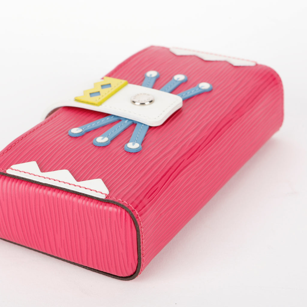 Tribal Mask Case, Fuchsia Epi