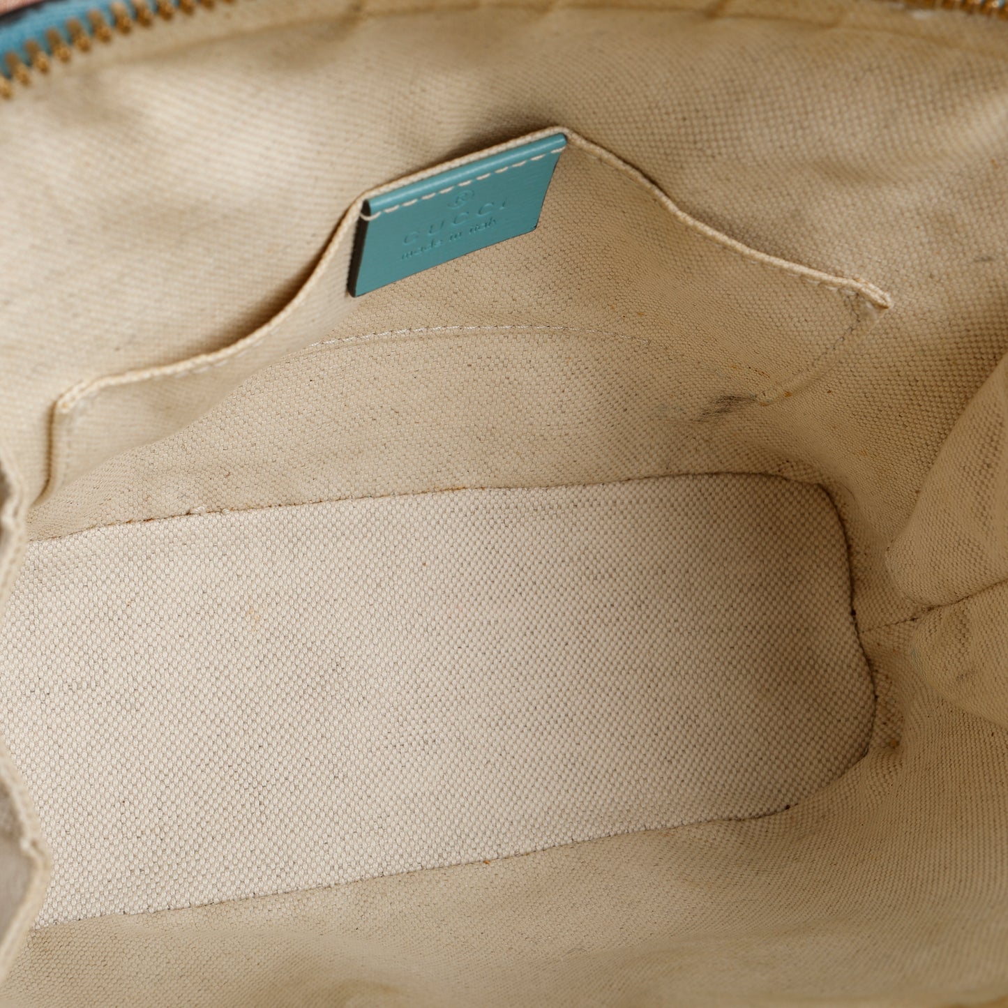 Mini 1955 Top Handle, Turquoise Raffia
