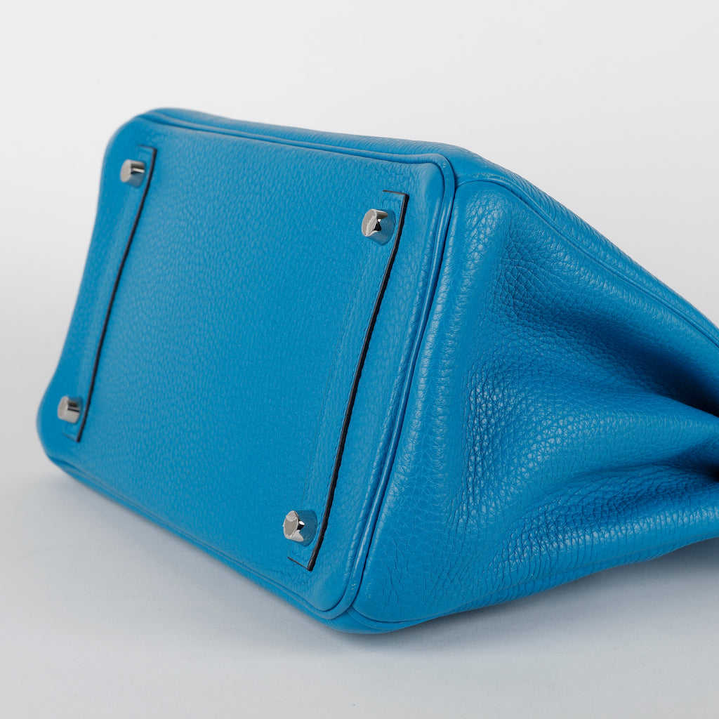 Birkin 30, Blue Zanzibar Clemence PHW