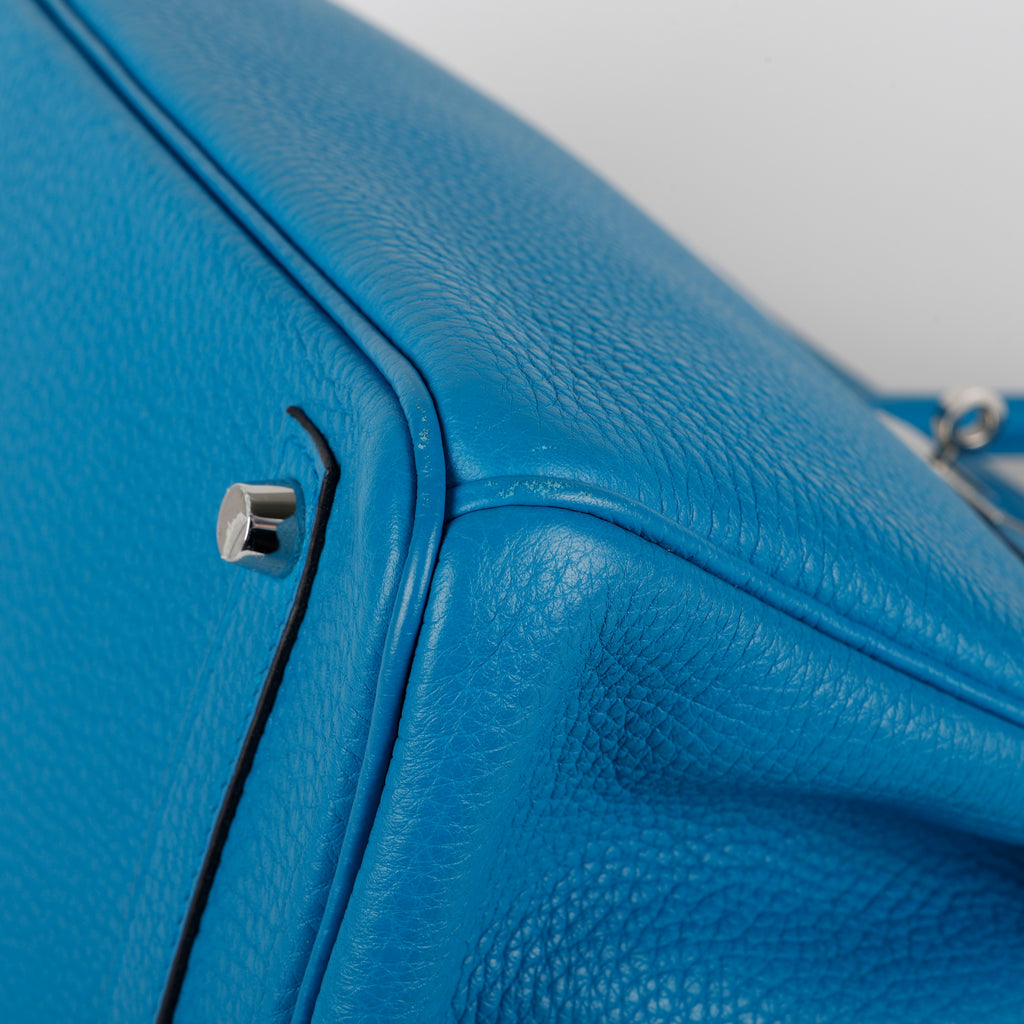 Birkin 30, Blue Zanzibar Clemence PHW