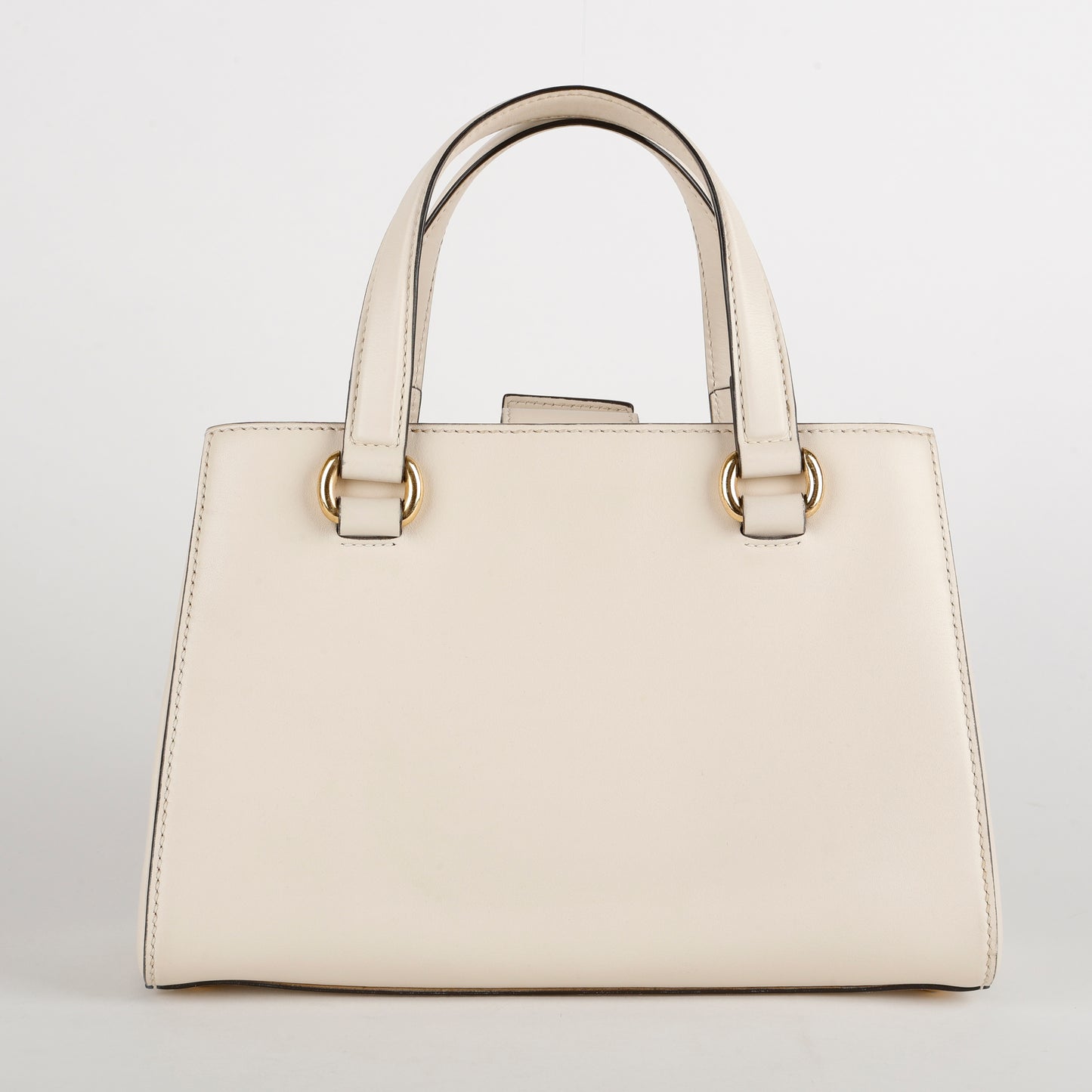 Medium Sylvie Top Handle, Cream