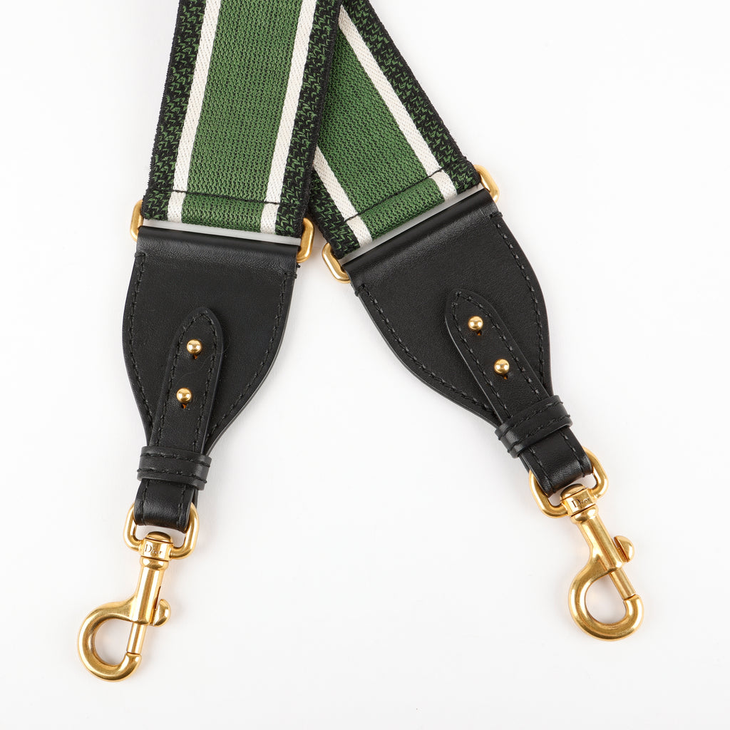 Non-Adjustable Shoulder Strap, Green/Black