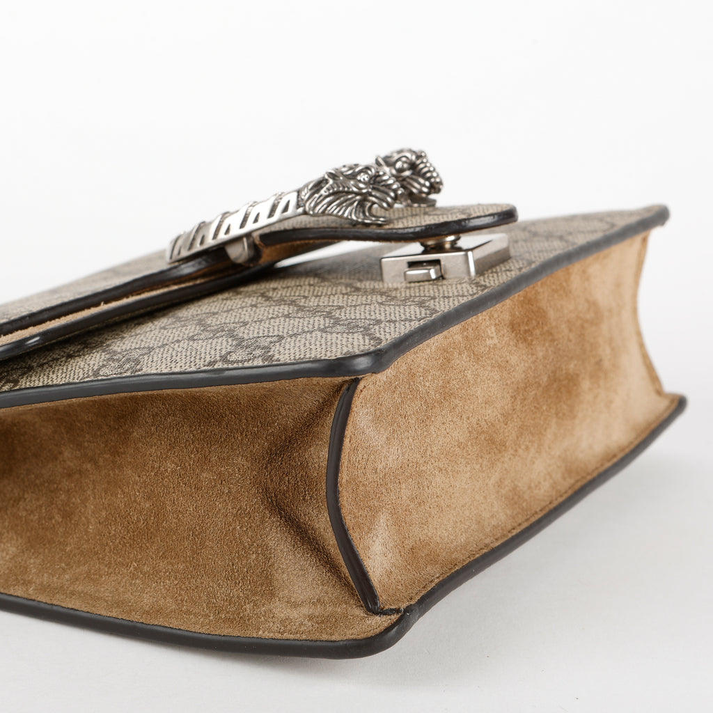 Mini Dionysus Shoulder Bag, Coated Canvas