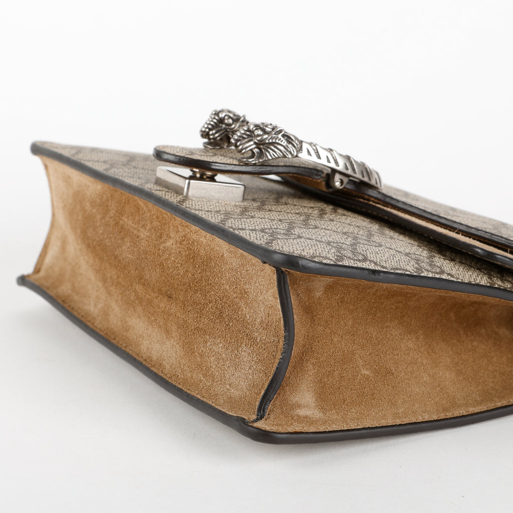 Mini Dionysus Shoulder Bag, Coated Canvas