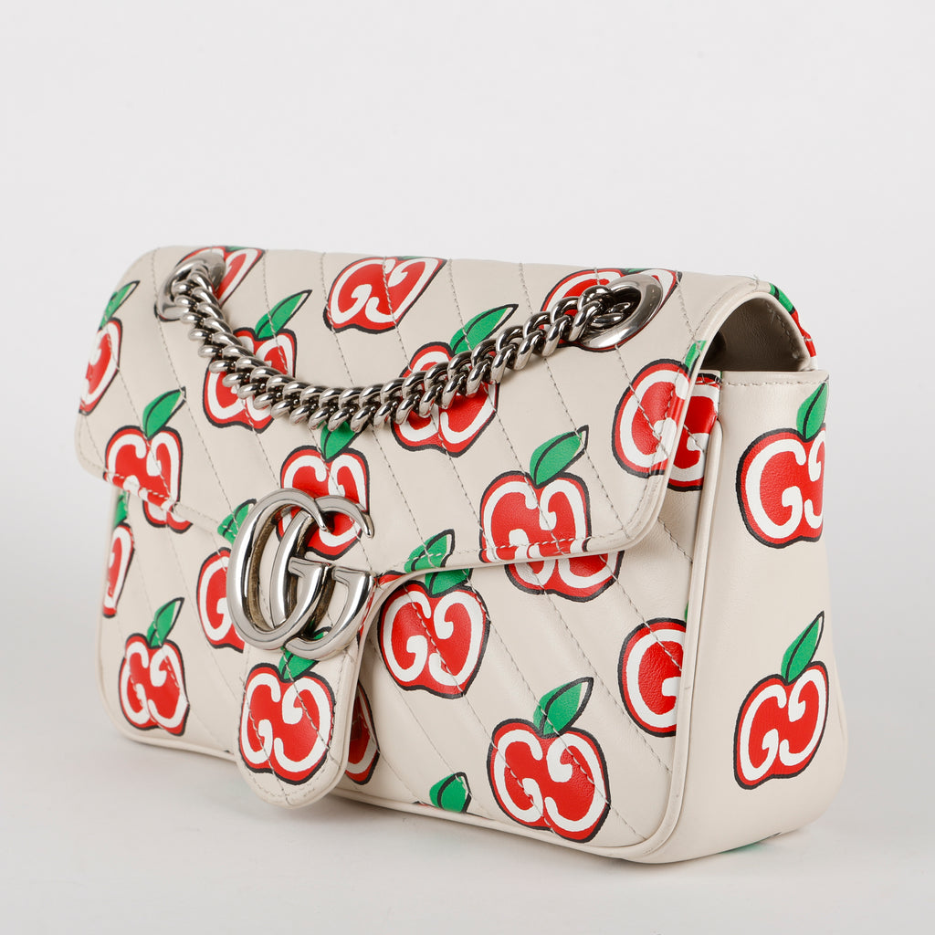 Medium Marmont Apple, Green/Red