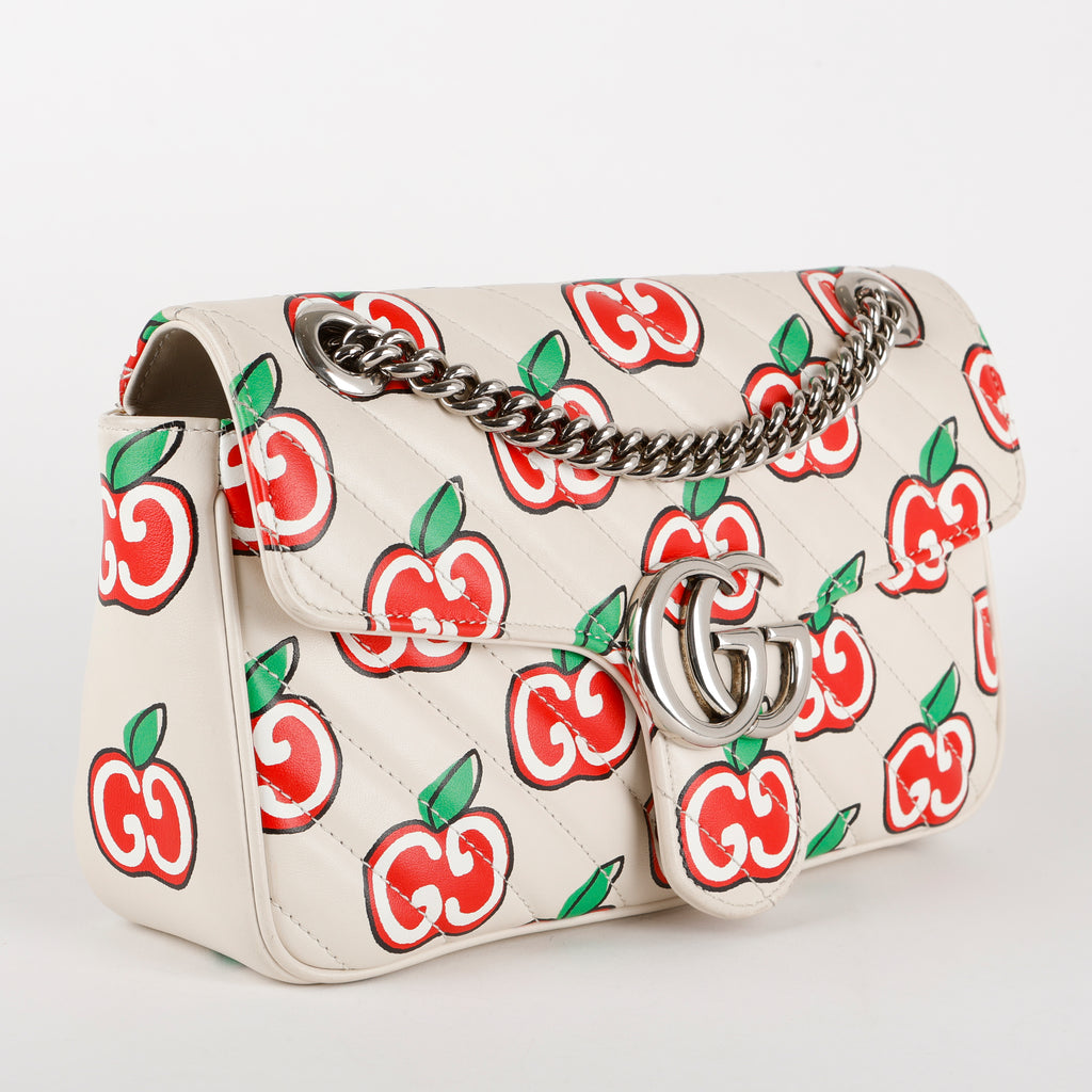 Medium Marmont Apple, Green/Red