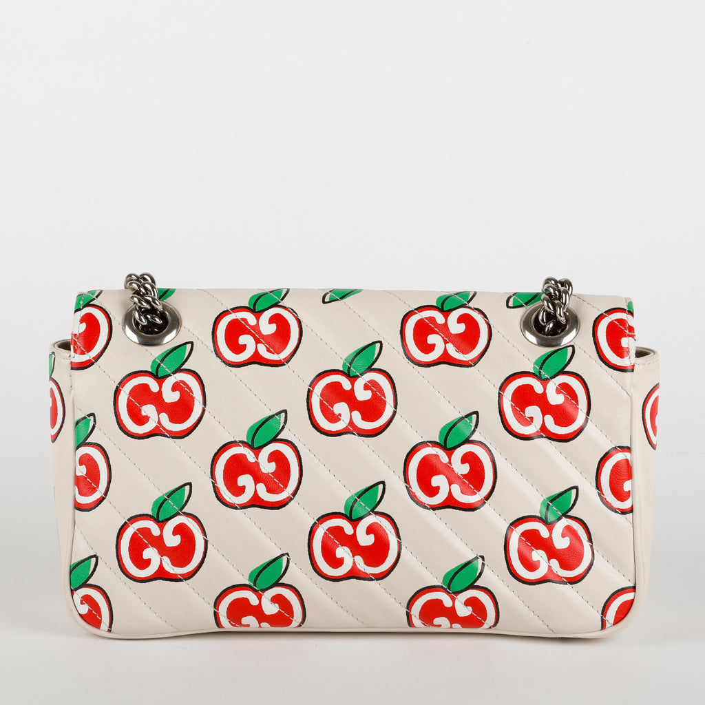 Medium Marmont Apple, Green/Red