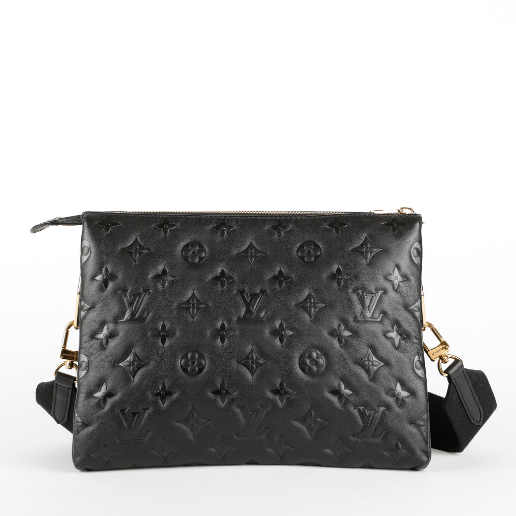 Coussin PM, Black Lambskin (no chain)