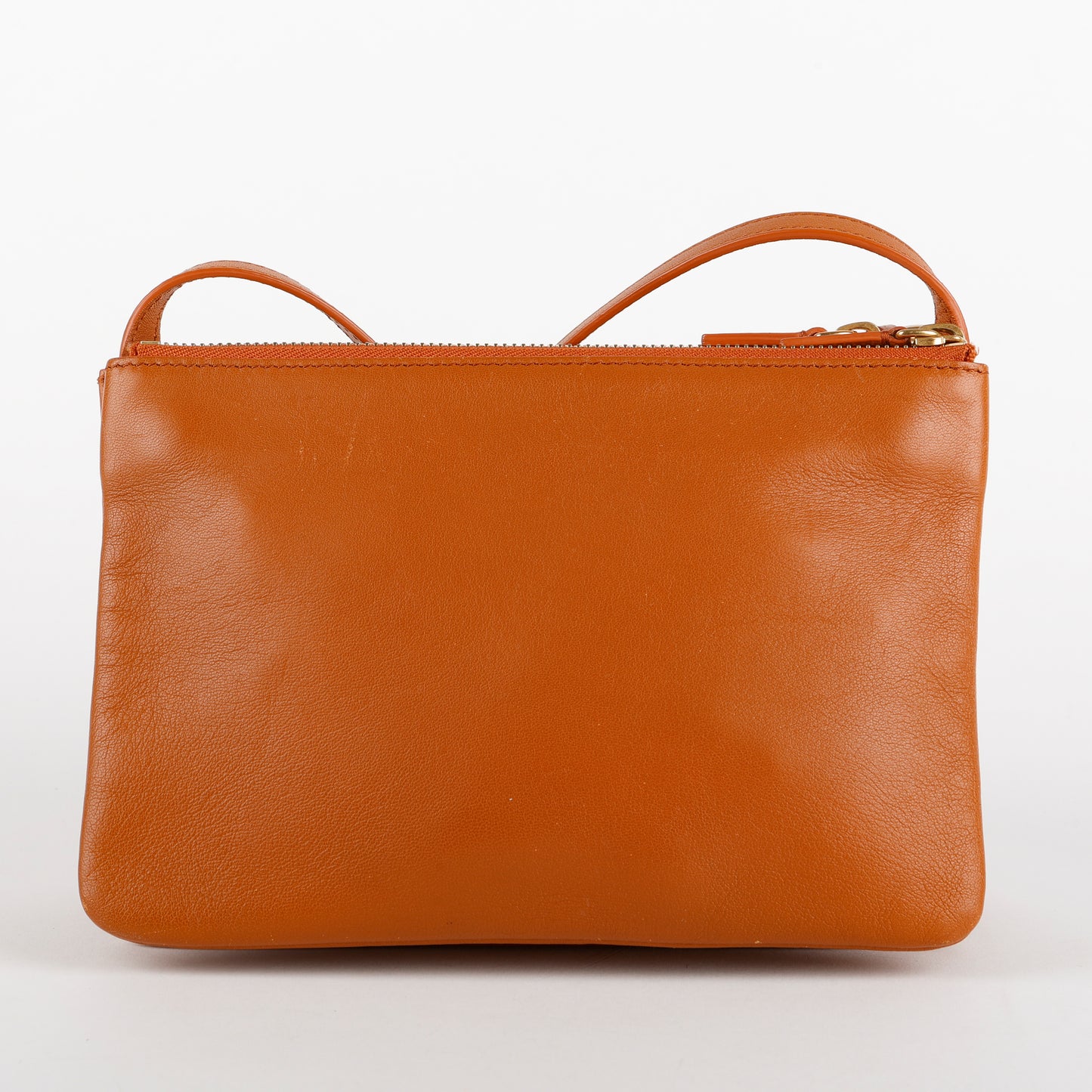 Trio Pouch On Strap, Gold