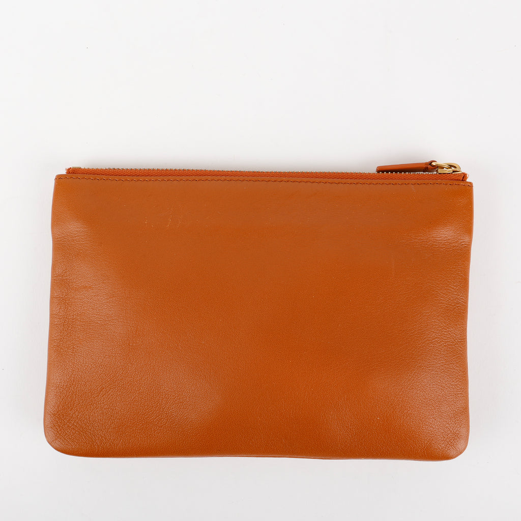 Trio Pouch On Strap, Gold