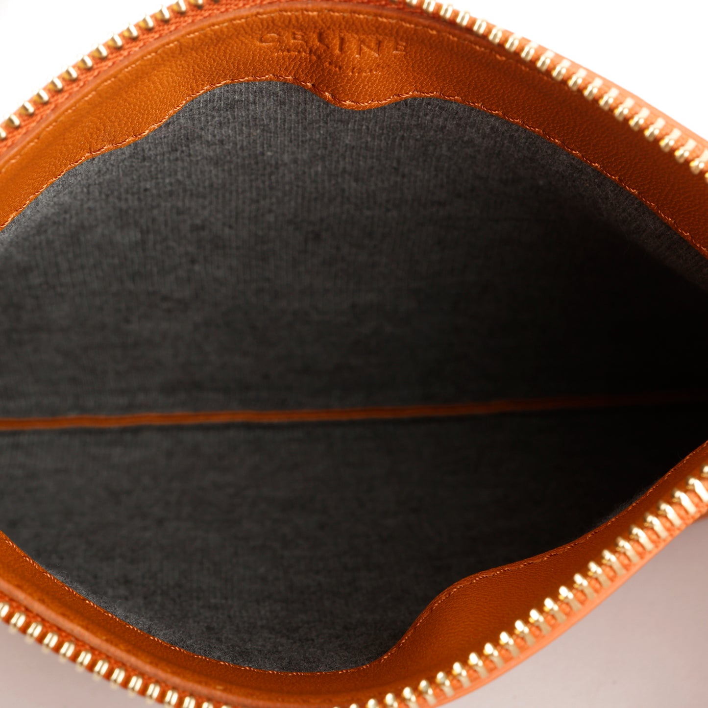Trio Pouch On Strap, Gold
