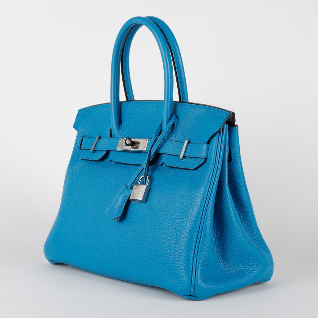 Birkin 30, Blue Zanzibar Clemence PHW