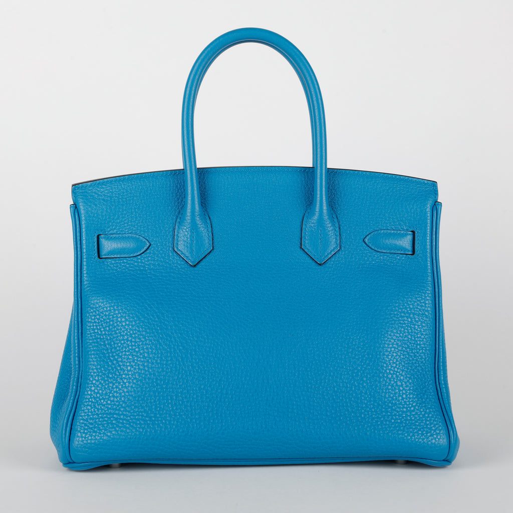 Birkin 30, Blue Zanzibar Clemence PHW