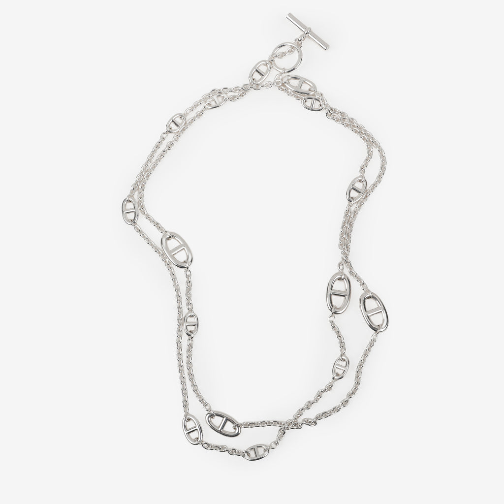Sterling Silver Farandole Necklace 120cm