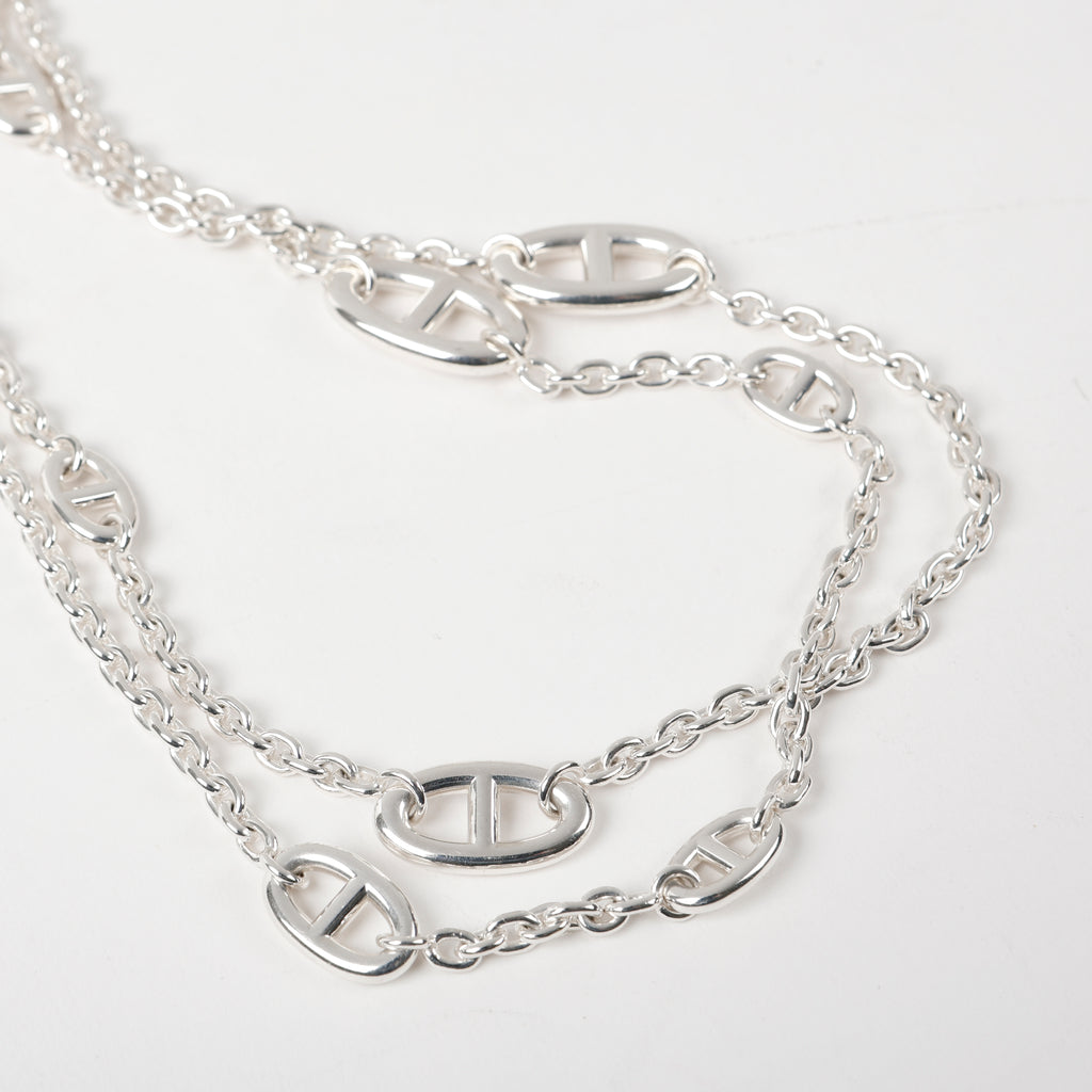 Sterling Silver Farandole Necklace 120cm