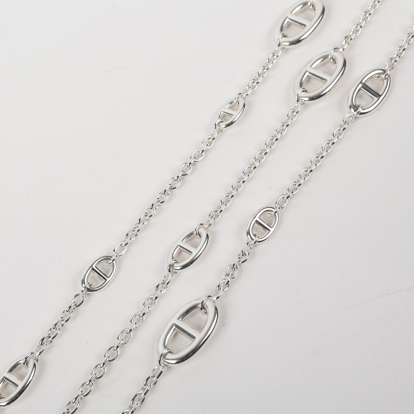 Sterling Silver Farandole Necklace 120cm
