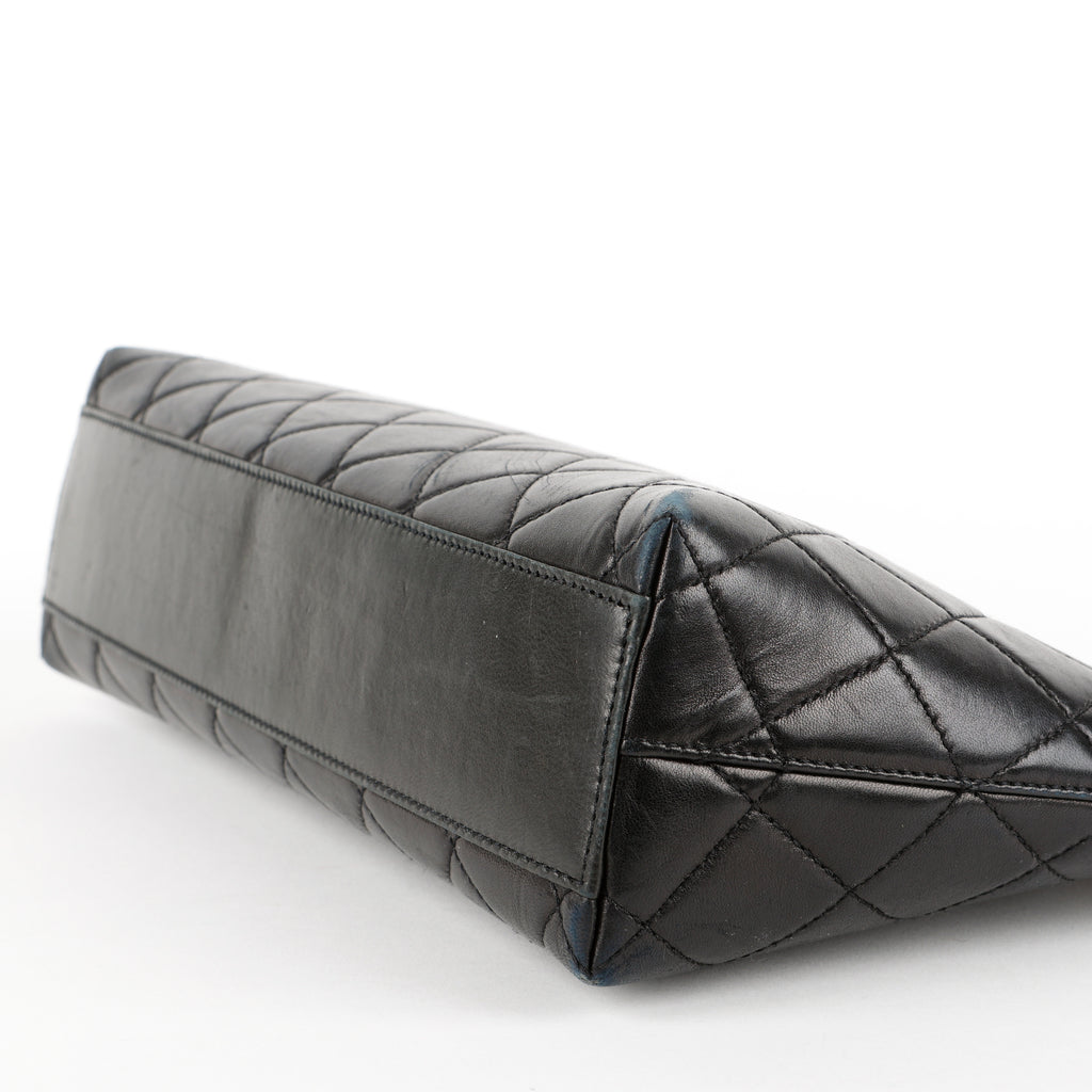 Reissue Chain Shoulder Bag, Black Lambskin