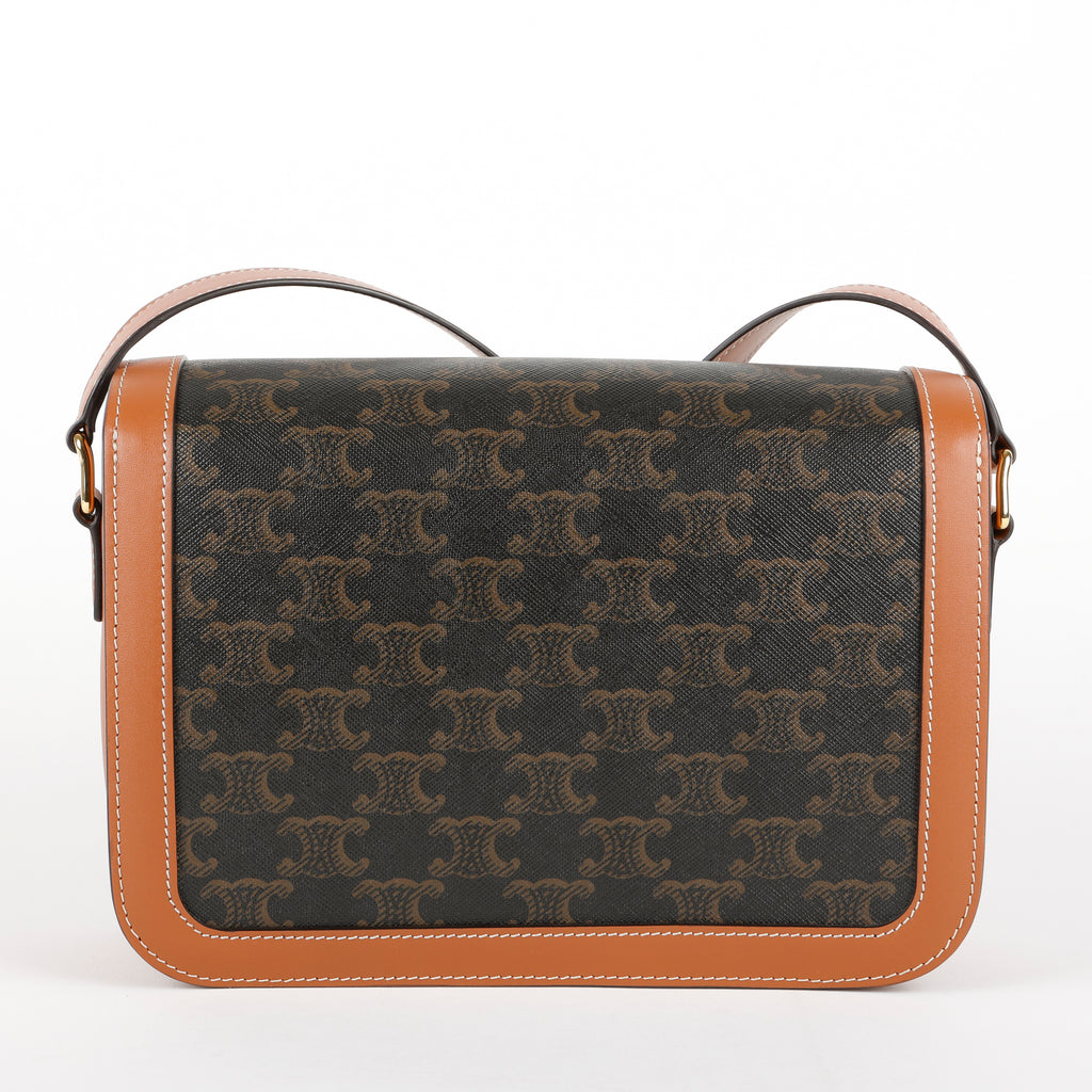 Medium Triomphe Shoulder Bag, Canvas