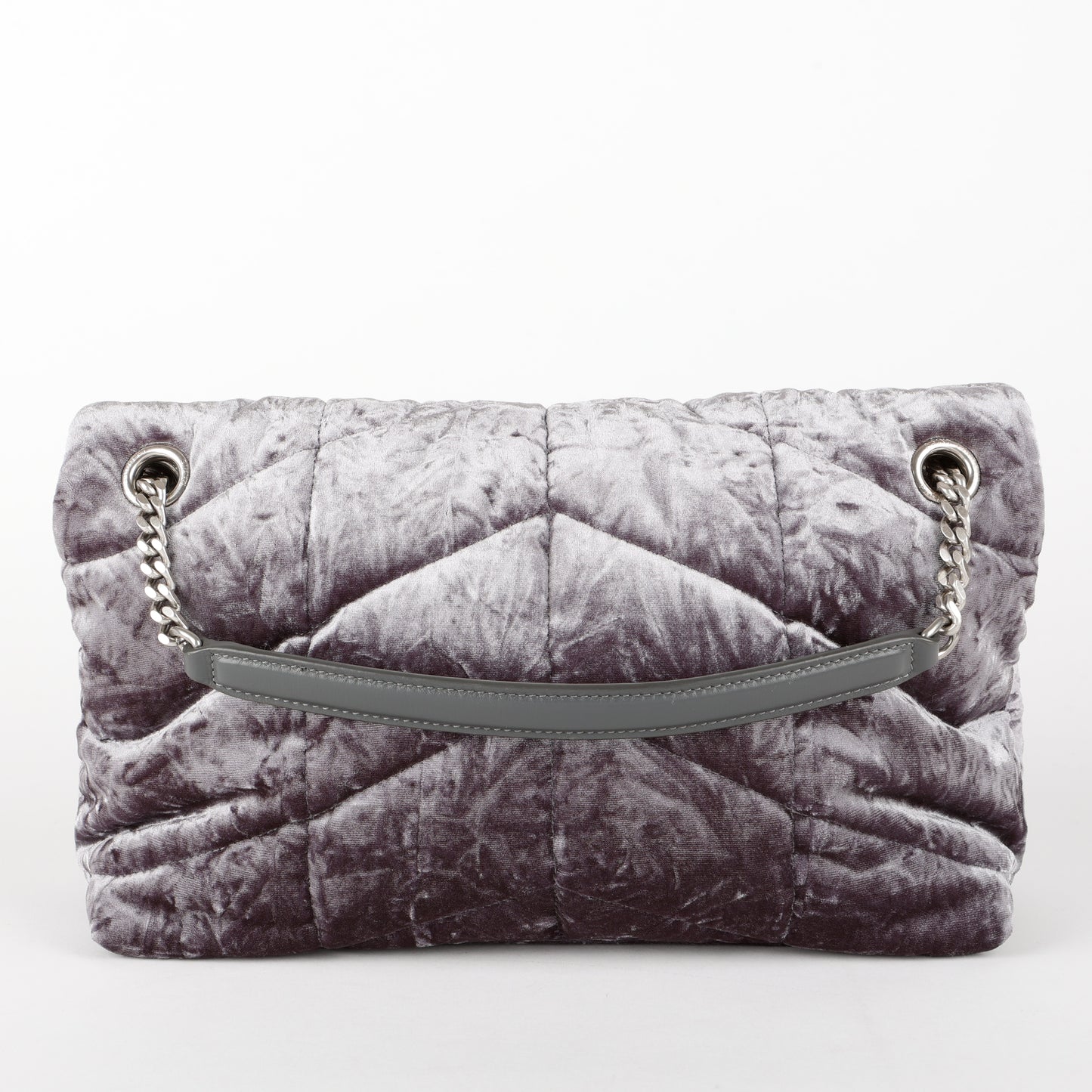 Small Lou Puffer, Crushed Velvet